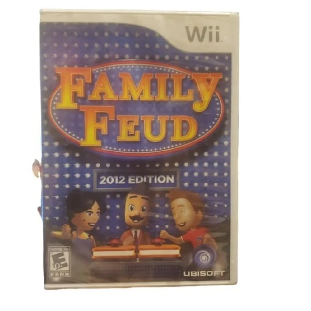 Family Feud 2012 Edition Nintendo Wii Brand New Factory Sealed